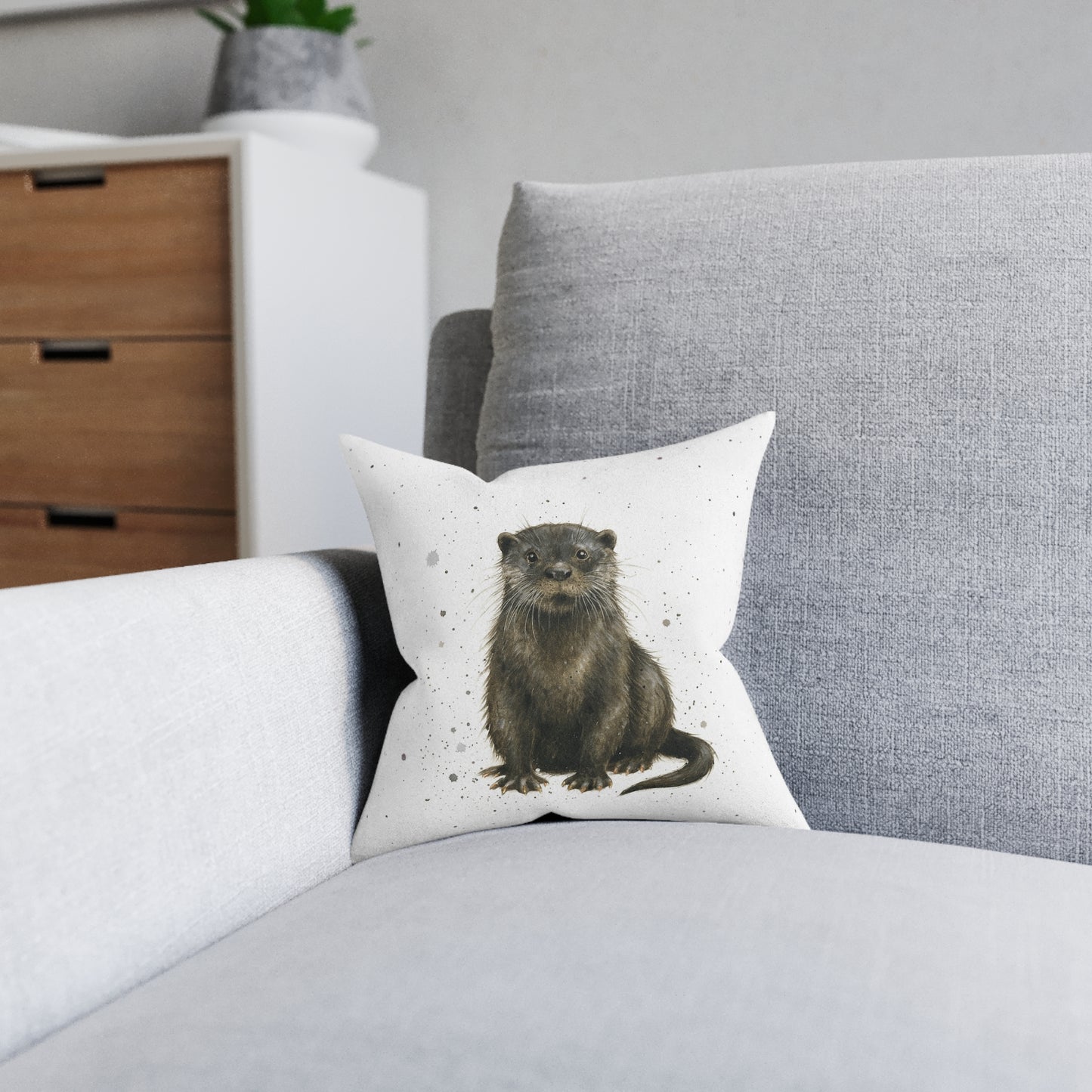 Michael the Otter Cushion